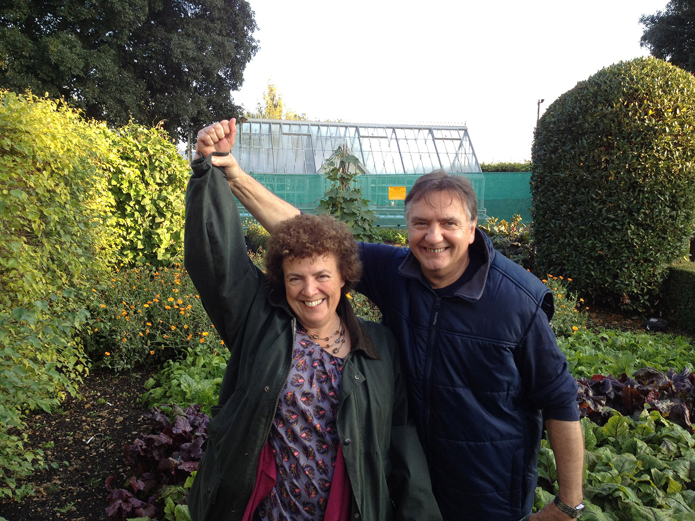 Anne with Raymond Blanc